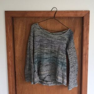 Free people blue sweater